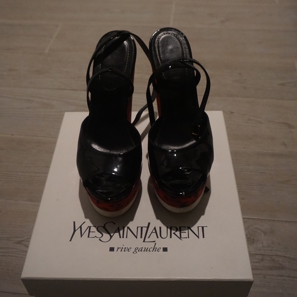Authentic Ysl wedges